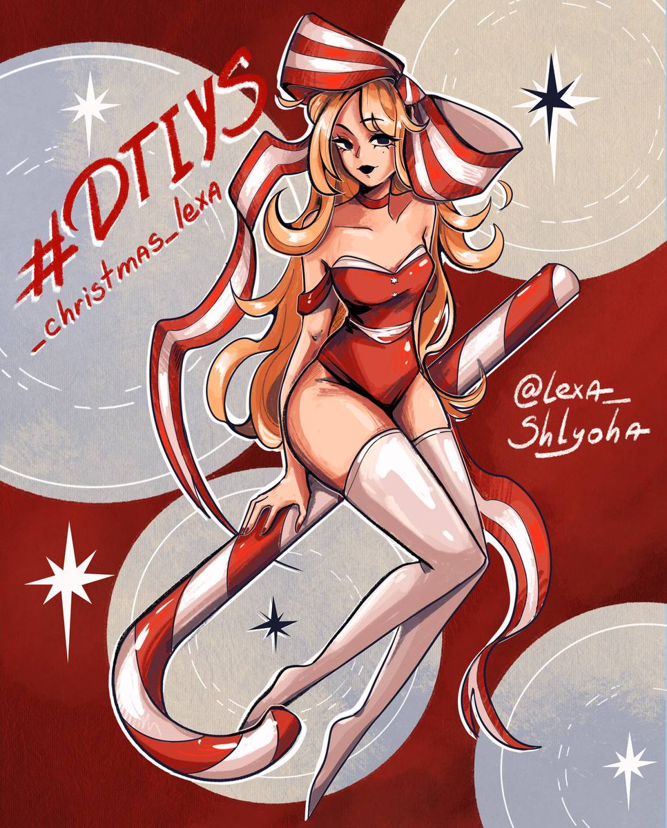 Хо хо хо!

Невже це #DTIYS?
Так, а для участі необхідно лише намалювати цю пані в своєму стилі, відмітити мене @lexa_shlyoha i
додати хештег #dtiys_christmas_lexa
А також зробити репост, щоб якомога більше людей побачило цей допис)
Бажаю натхнення і чекаю ваші роботи ❤️‍🔥