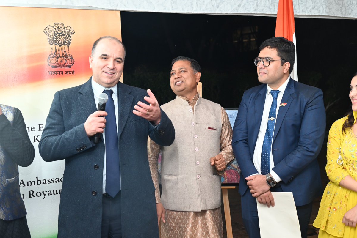 indembrabat's tweet image. Congratulations to Morocco on the inscription of the Moroccan Caftan on the UNESCO Intangible Heritage List.
A historic day for India–Morocco friendship, as the Embassy of India in Rabat celebrated not only the UNESCO inscription of Deepavali – Festival of Lights, but also that…