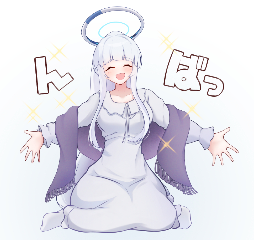 no_warranty's tweet image. #今年も残りわずかなので今年一番伸びた絵を貼る
圧倒的にこれでしたね（同着）。
パジャマ姿の感想を求める（つもりだった）ノアと、リプでハグを求める意見が多かったので生えてきた差分