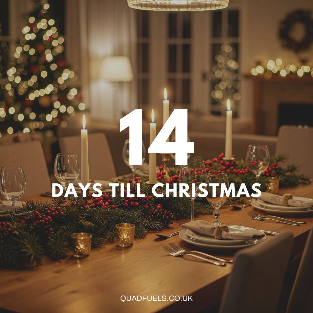 quadfuels's tweet image. Just 14 days to go! 😁🎄🎁

#ChristmasCountdown #ChristmasIsComing #NotLongToGo