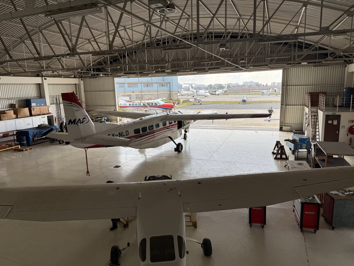 Enjoying my first day with MAF International in Kenya! 

#amazingteam #flyingforlife #kenya