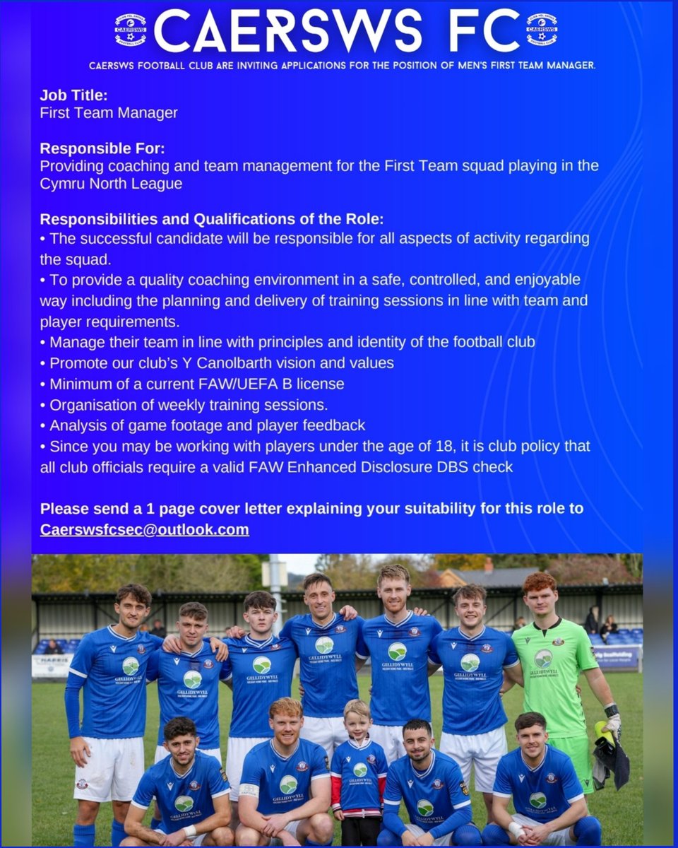 Caersws FC 🏴󠁧󠁢󠁷󠁬󠁳󠁿 tweet media