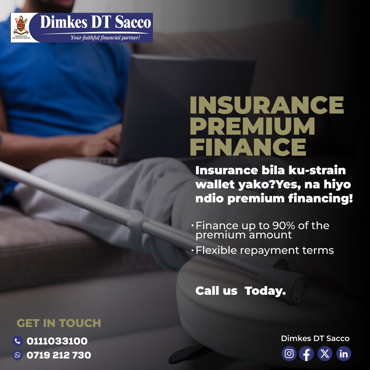 dimkessacco's tweet photo. Unlock coverage without the upfront cost,insurance premium financing makes protection more affordable and manageable.
#DimkesDTSacco
#YourFaithfulFinancialPartner
#DimsureInsuranceAgency
#ThinkFutureThinkDimsure
#saccotrendmagazine https://t.co/YE82muvIWH