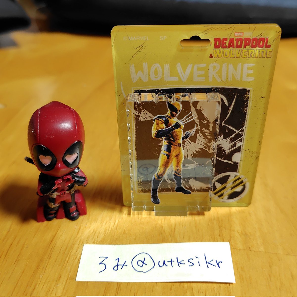 utksikr's tweet photo. 【交換】コミコン限定 MARVEL ウルヴァリン &amp; デッドプール アクリルキーチェーン

譲：ウルヴァリン

求：デッドプール

大阪で手渡し交換希望です
検索からでも気軽にお声がけください！ https://t.co/SKFM6tCja3