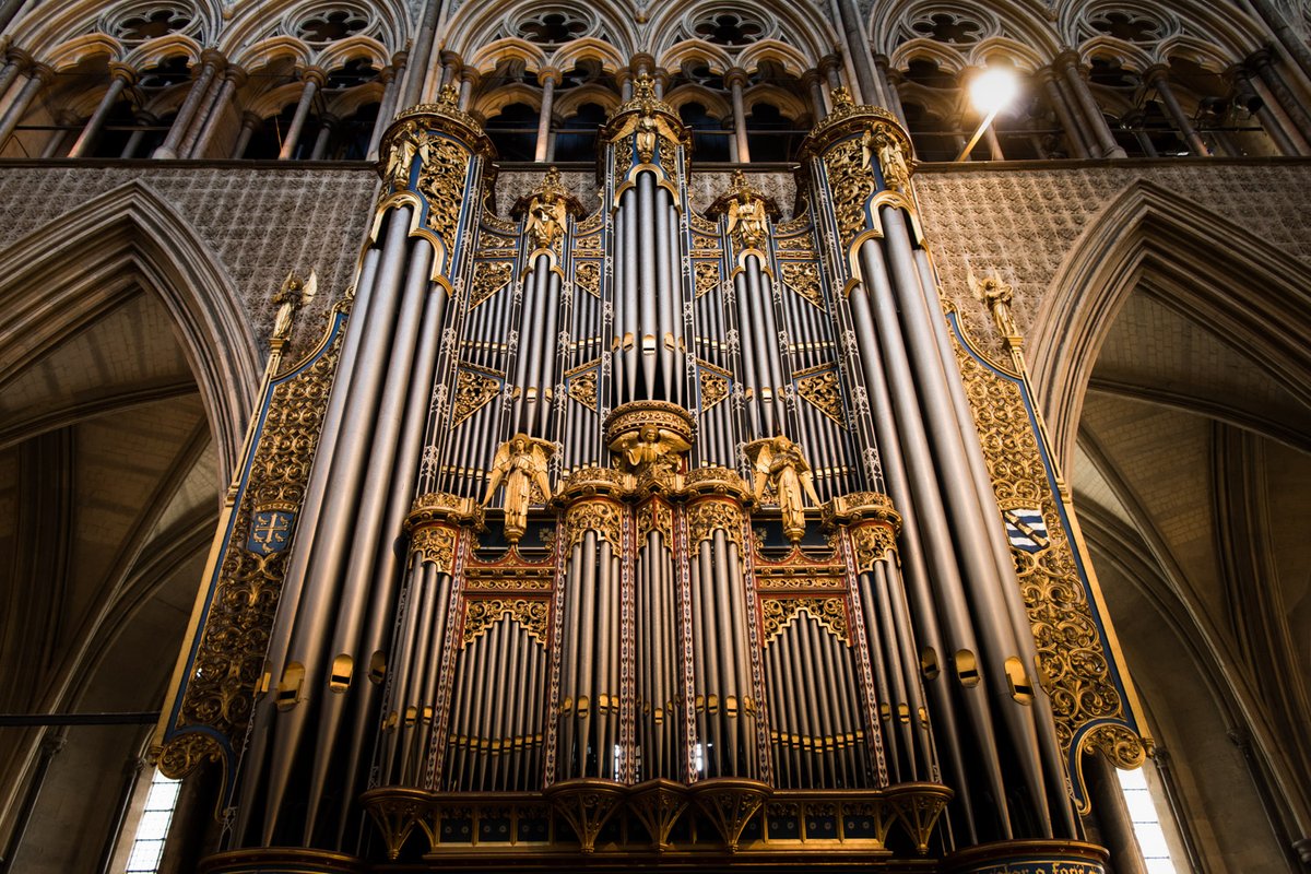 Our free Sunday organ recital this week is given by our Assistant Organist, Paul Greally, who'll be playing music by Willcocks, Bach, Dupré and Anderson.

The performance starts at 5pm and everyone is welcome: westminster-abbey.org/worship-music/…
