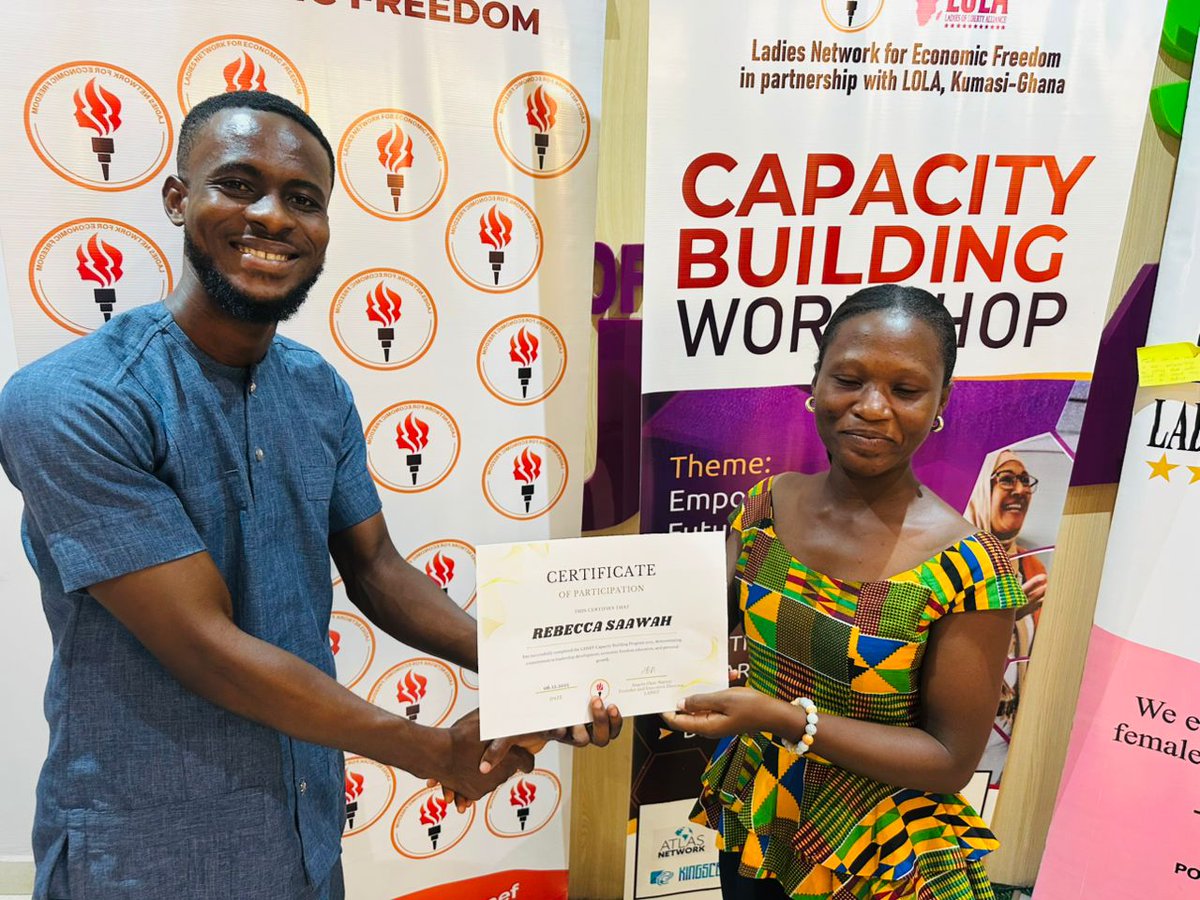 Ladies Network for Economic Freedom tweet media