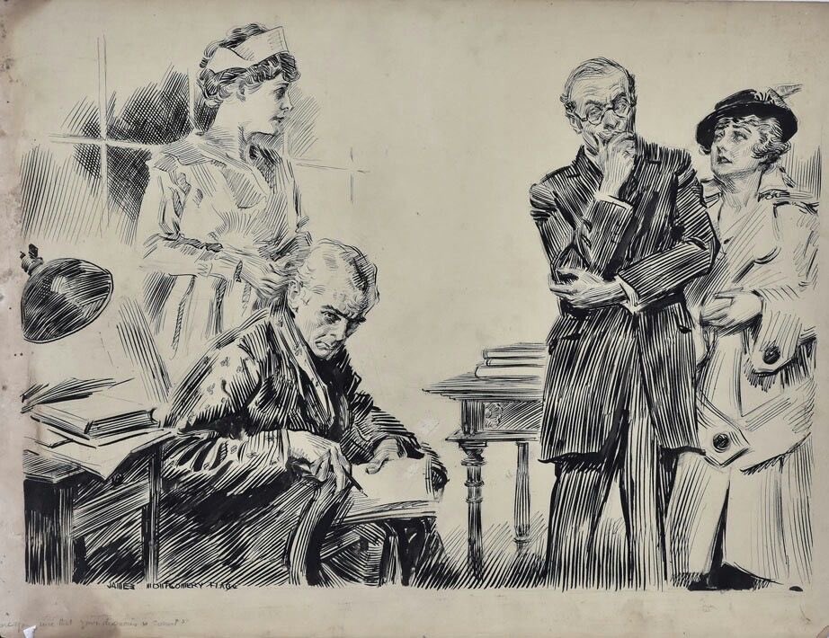 HoracioAltuna's tweet photo. James Montgomery Flagg https://t.co/juGmMWf3TC