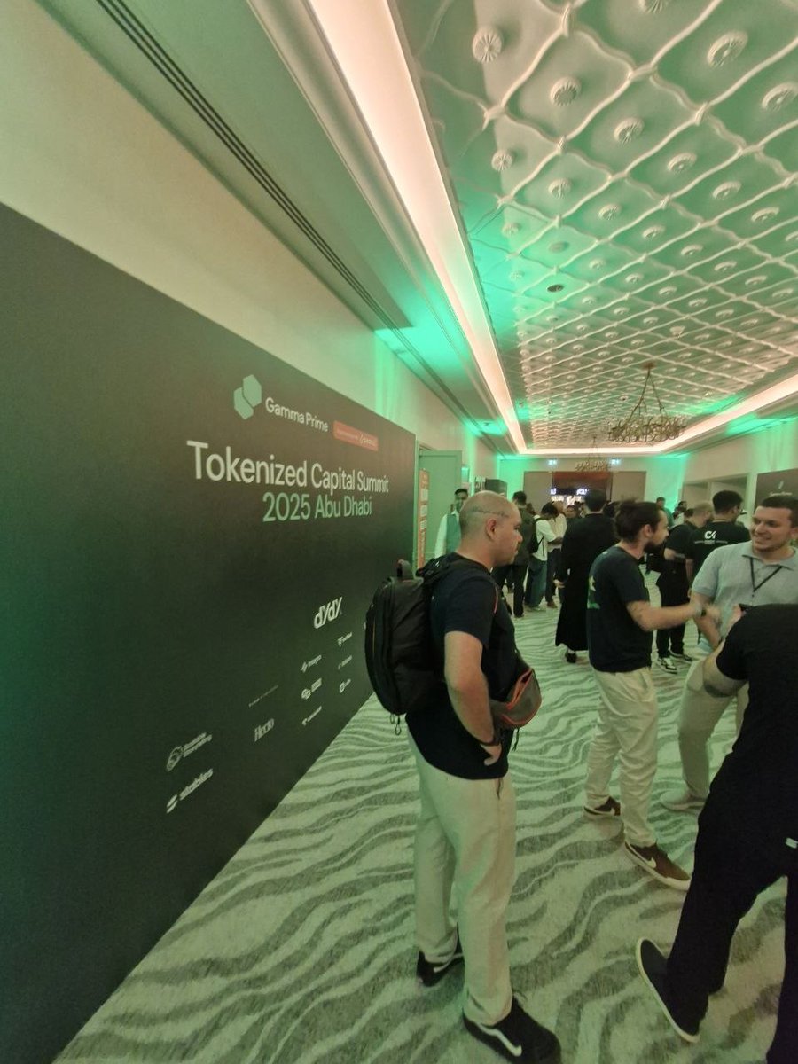 Tokenized Capital Summit. Abu Dhabi.

Institutions discussing tokenization. Treasuries exploring digital assets. Capital structure conversations happening in real time.

The infrastructure for this already exists. The intelligence layer is what's missing.

<a href="/rasterfinance/">raster</a> fills
