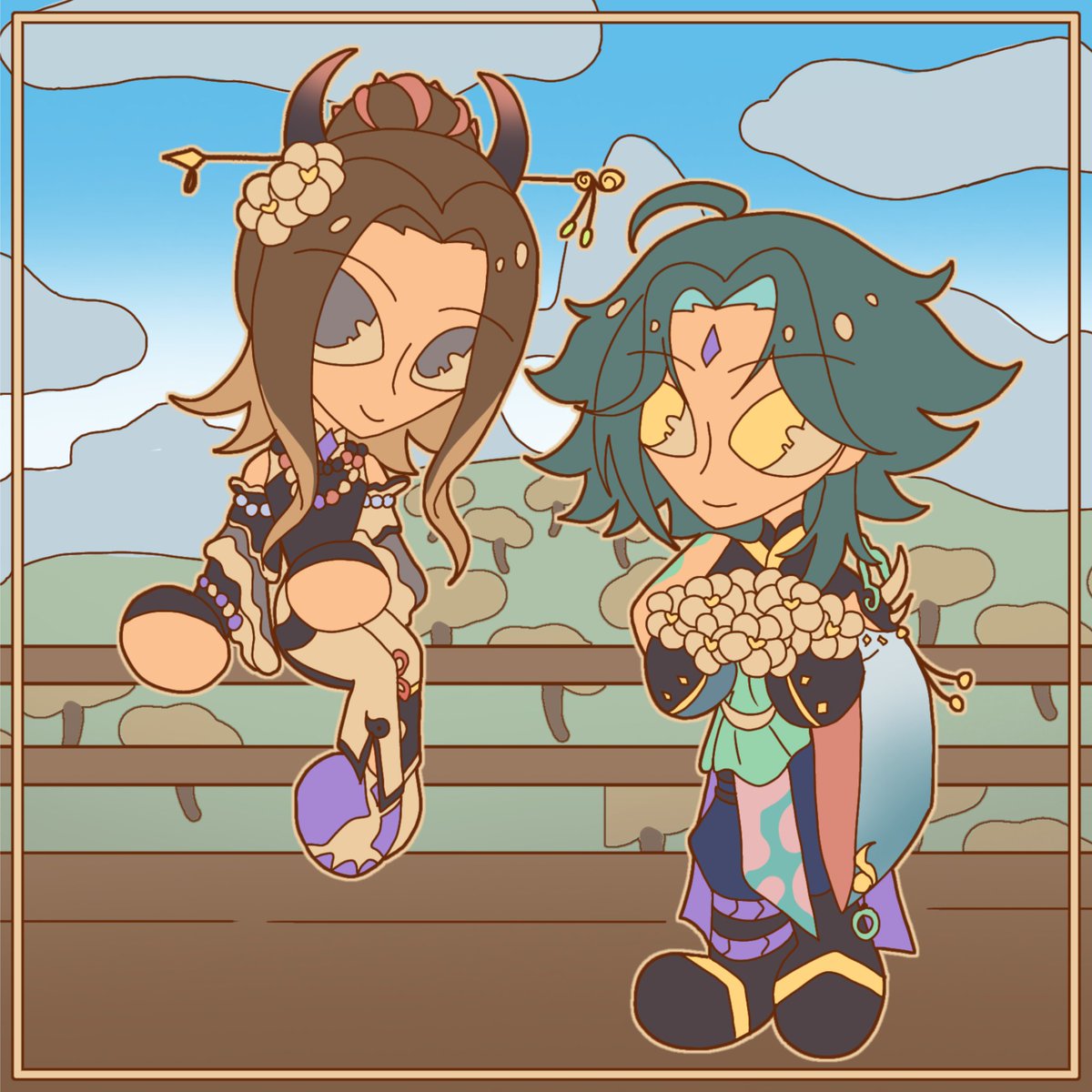 miaoweemuru's tweet photo. @GenshinImpact Why she looks like me. https://t.co/Hs2NKmdETX