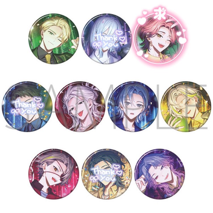 交換】18TRIP エイトリ キャラバッジコレクション vol.8 缶バッジ 譲