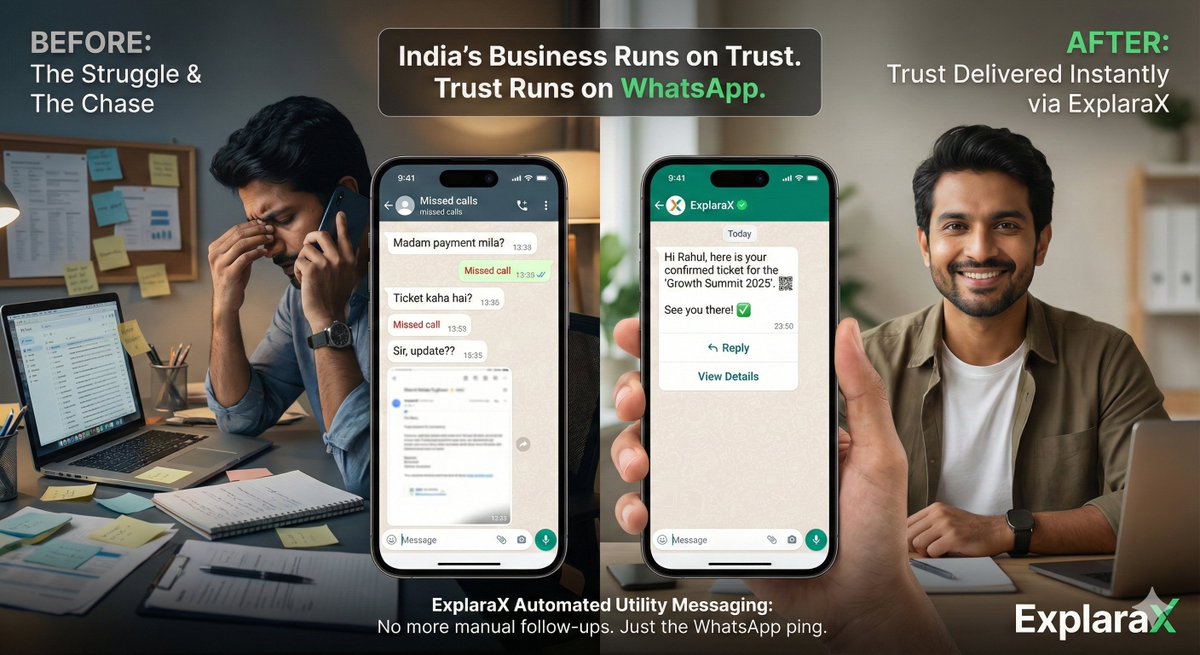 Explara for WhatsApp tweet media