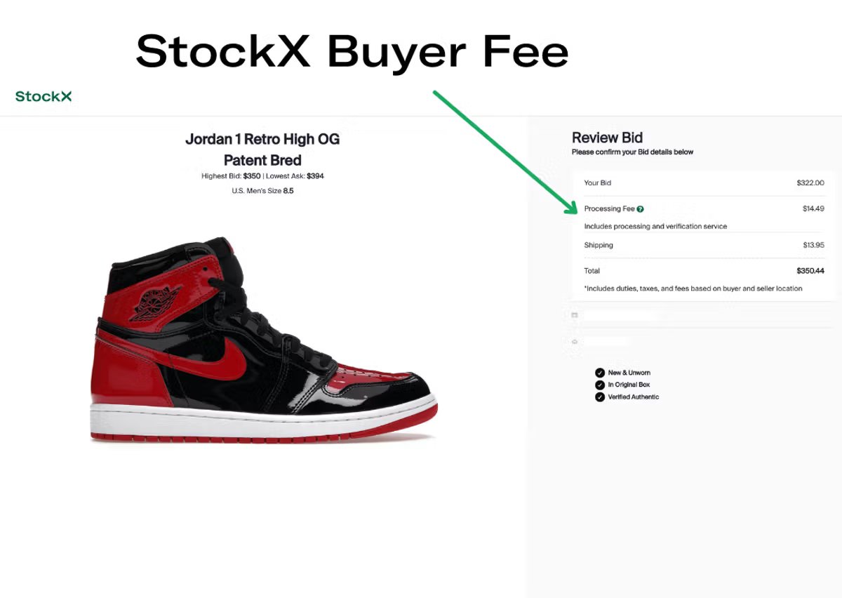 stockx jordan 1 discount code