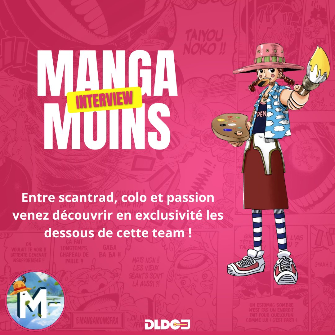 🌸 DLDCM : ÉPISODE 3  

🎙️ Interview de Manga Moins ! 

On a eu la chance de pouvoir s'entretenir avec Manga Moins afin de comprendre comment fonctionne leur équipe pour la traduction et la publication des chapitres !

Venez découvrir les secrets de votre team de trad favorite !