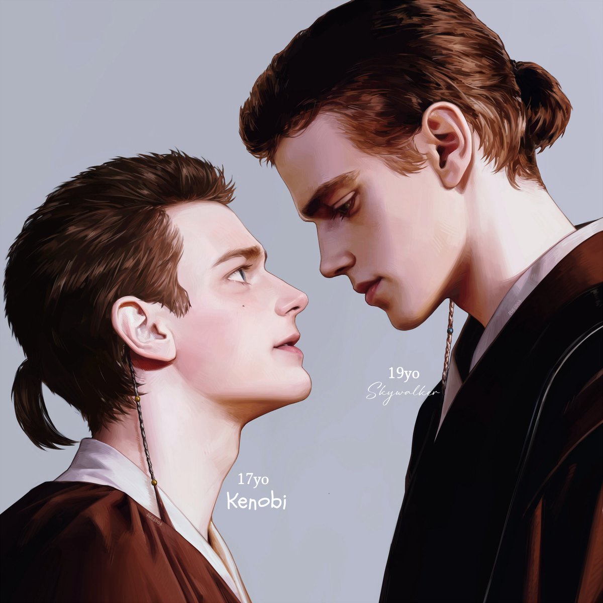 #obikin 同龄学徒z AU