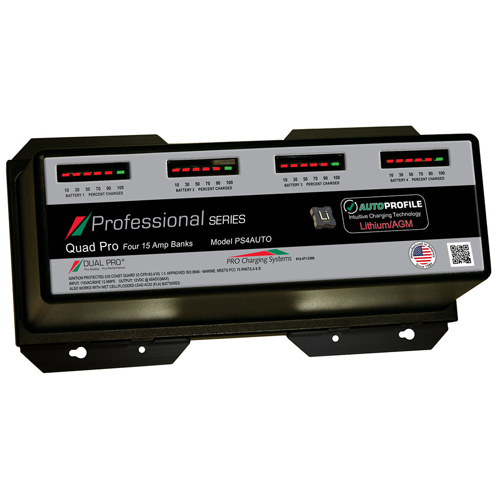 ProductWorldUSA's tweet image. Dual Pro PS4 Auto 15A - 4-Bank Lithium/AGM Battery Charger dlvr.it/TPm02Z #DualPro #BatteryCharger #LithiumBattery #AGMBattery #Technology