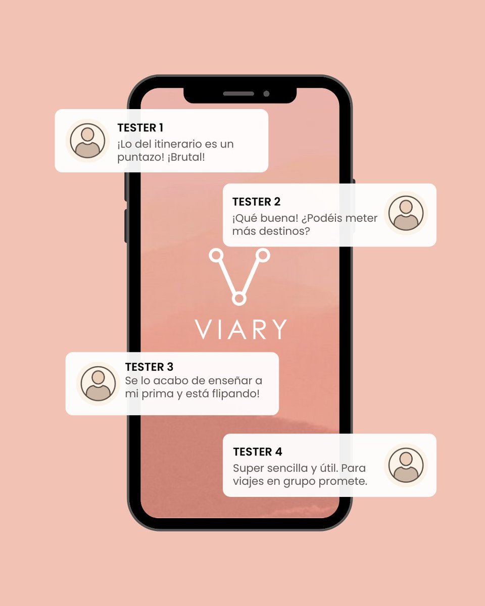 ¡GRACIAS, GRACIAS y más GRACIAS a todos nuestros Beta Testers! 🫶

Vuestro feedback ha sido muy positivo y nos habéis ayudado mucho a mejorar la aplicación.
