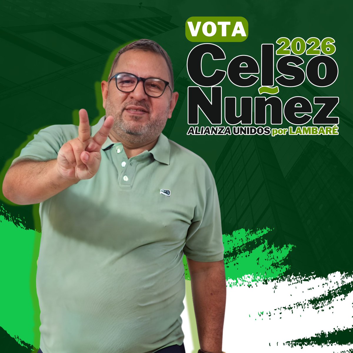 Me postulé para Intendente de Lambaré por la Alianza Unidos por Lambaré.
Logramos unir a varios partidos con un solo objetivo: buscar el bien común para nuestra ciudad.

Entendí que desde afuera es poco lo que se puede cambiar. Por eso decidí involucrarme en la política y
