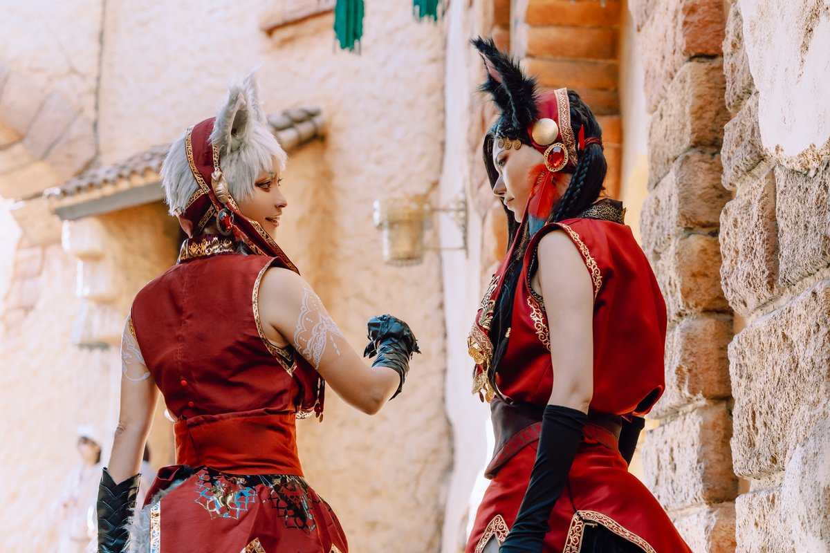 【Disney】twst 
SCARABIA-SCARY MONSTERS-
＿＿＿＿＿＿＿＿＿＿ 
Kalim:やすだ
Jamil:真鐘
photo:ぐんちゃん(<a href="/gggmmm0429/">ぐんちゃん📸</a>)
#Dハロ仮装 #Dハロ仮装2025 #Dハロツイステ