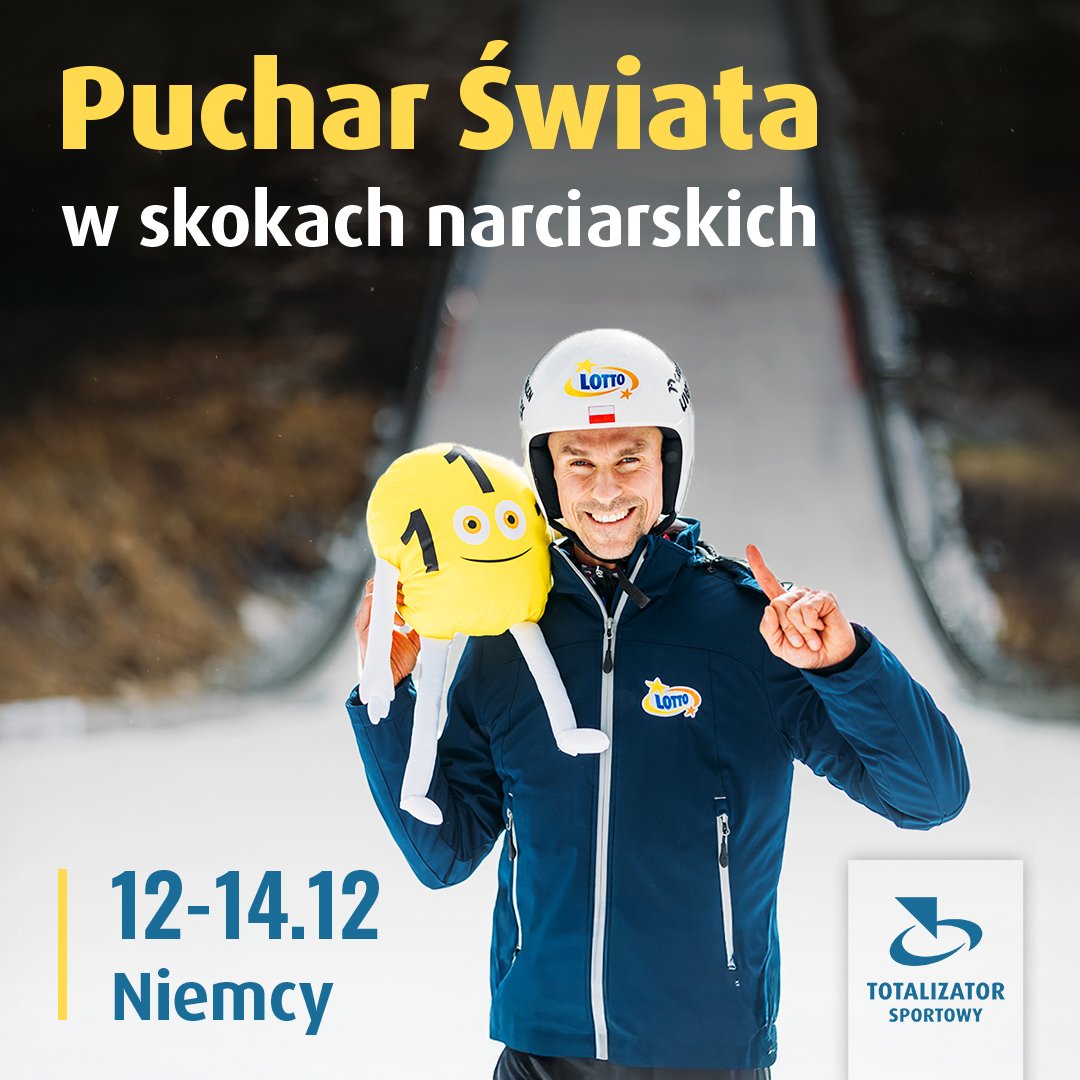 ⛷️ Zbliża się piąta odsłona zawodów Pucharu Świata w skokach narciarskich w sezonie 2025/26 🏆

📆 W dniach 12-14 grudnia Piotr Żyła, ambasador naszej marki #LOTTO, weźmie udział w sportowej rywalizacji w niemieckim Klingenthal 🇩🇪

Piotr, życzymy samych dalekich skoków! 🤞