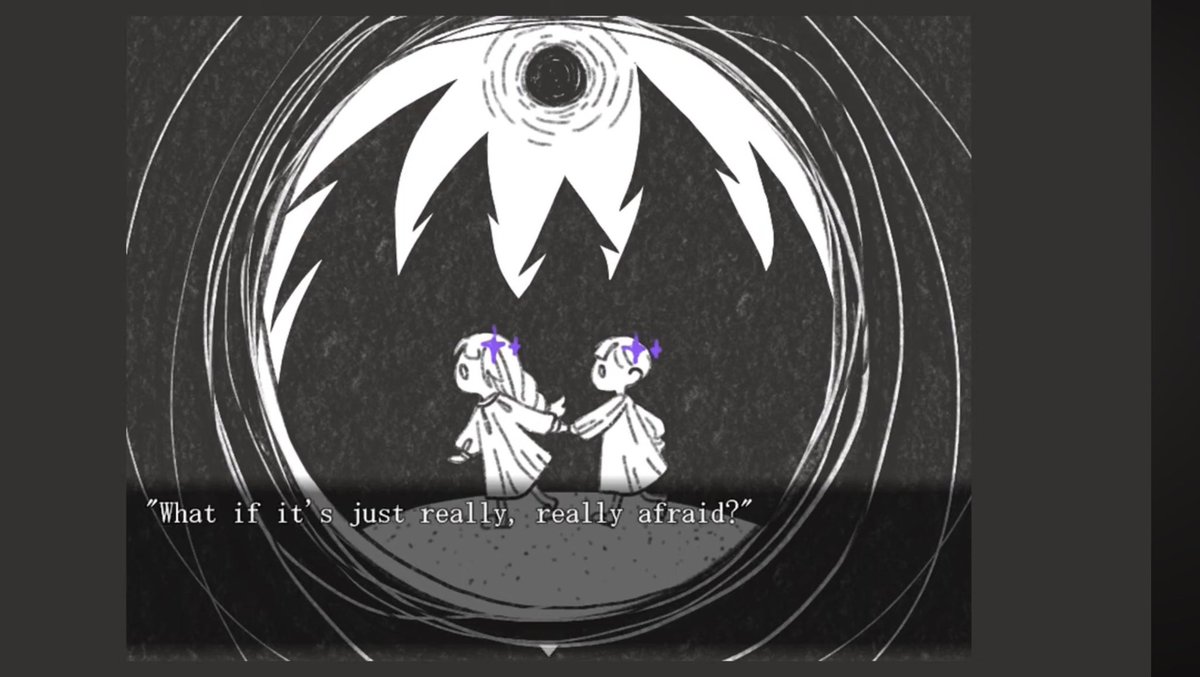 마리가 외계인을 받아들인건 오리의 영향이 크지 않나 싶음. 처음에 오리는 “신의는 타고나는게 아니야”라고 말하는데 어릴때 숲에서 연극했던 장면에서는 누구보다 순수한 신의를 가졌던게 오리였음