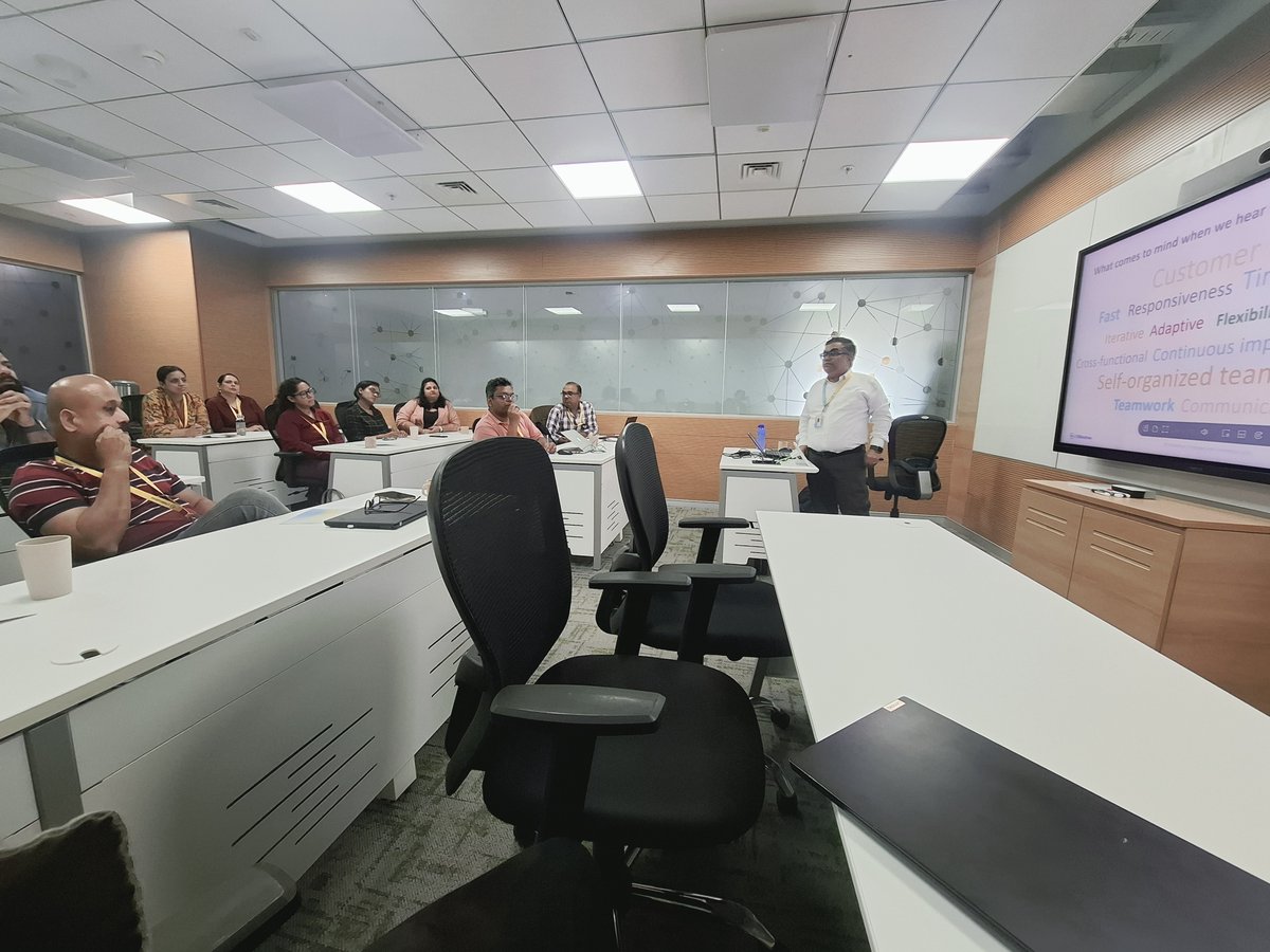 lntsufin's tweet image. Strengthening our culture of adaptability! Our Product &amp;amp; Tech teams completed an Agile Excellence workshop to boost skills and drive better outcomes.

#AgileExcellence