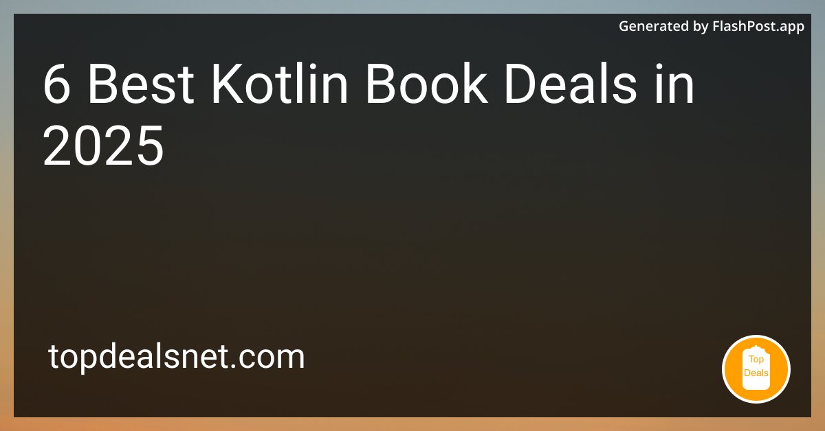 JordanKEurope's tweet image. If I read one of these, will my autocomplete start suggesting Kotlin pickup lines? 💬❤️

Source: topdealsnet.com/blog/best-kotl…

#BookDiscounts #ReadAndCode #CodeSmart #InnovationInCode