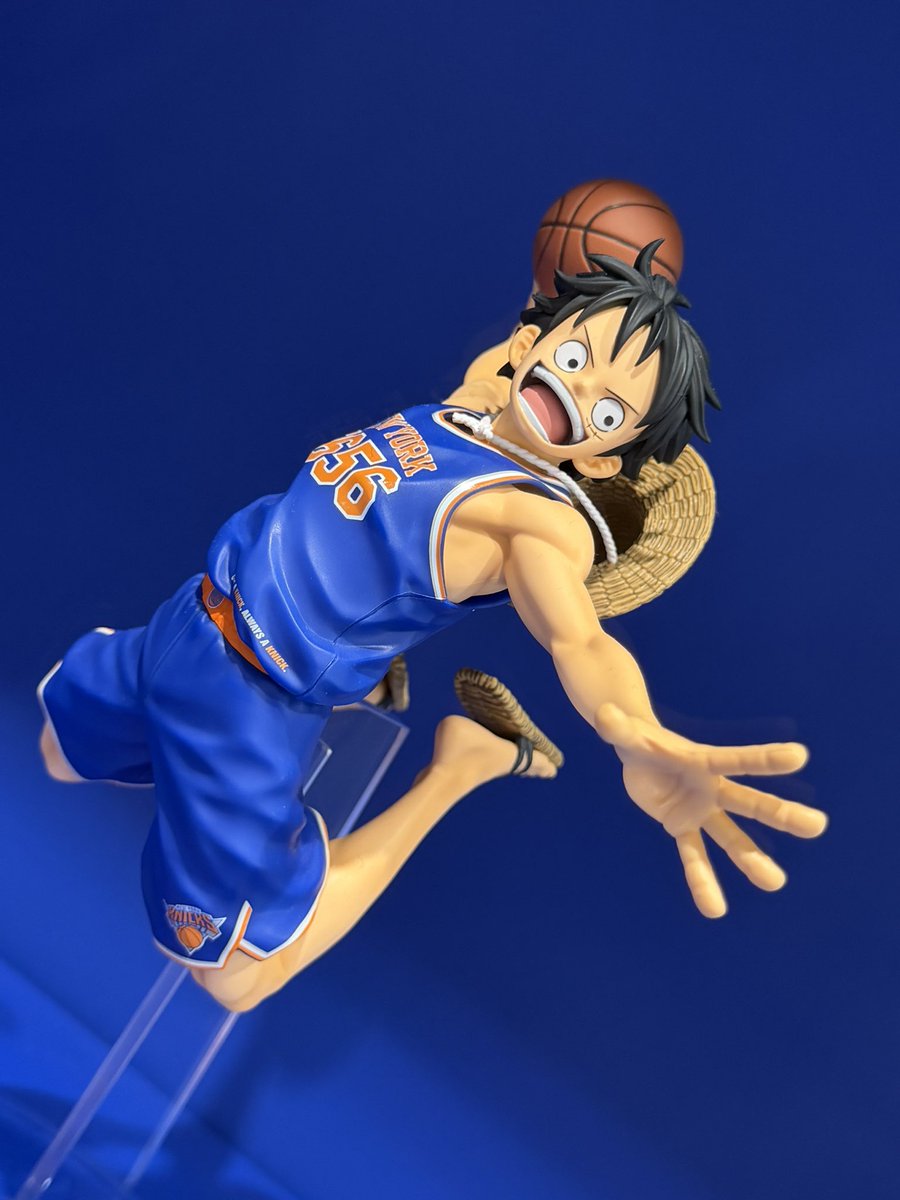 ワンピースベース NBA ルフィ フィギュア MEMPHIS GRIZZLIES ONE PIECE ×NBA MASTER STARS PIECE THE MONKEY.D.LUFFY MEMPHIS