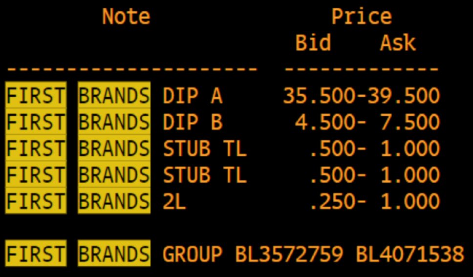 EpsilonTheory's tweet image. The collapse of First Brands’ DIP financing (about $1.1B iirc) is a story that needs more attention. All I can figure is that FB was a Madoff-level fraud *and* the actual business of selling retail auto parts has fallen off a cliff. (that last part has broad implications)
