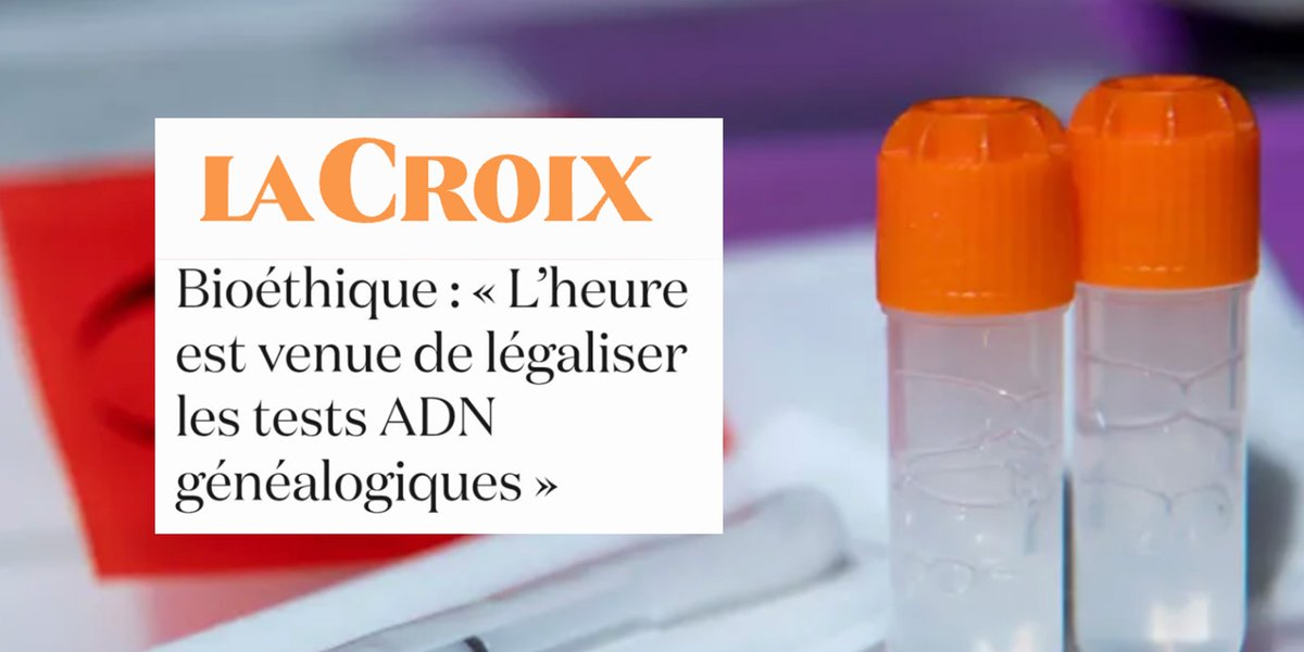 gwolf's tweet image. J’ai répondu à l’appel de l’association ORIGINES : « L’heure est venue de légaliser les tests ADN généalogiques ! »

#genealogie #genealogistefamilialprofessionnel #ProADN #testADN

greg-wolf.com/legaliser-les-…