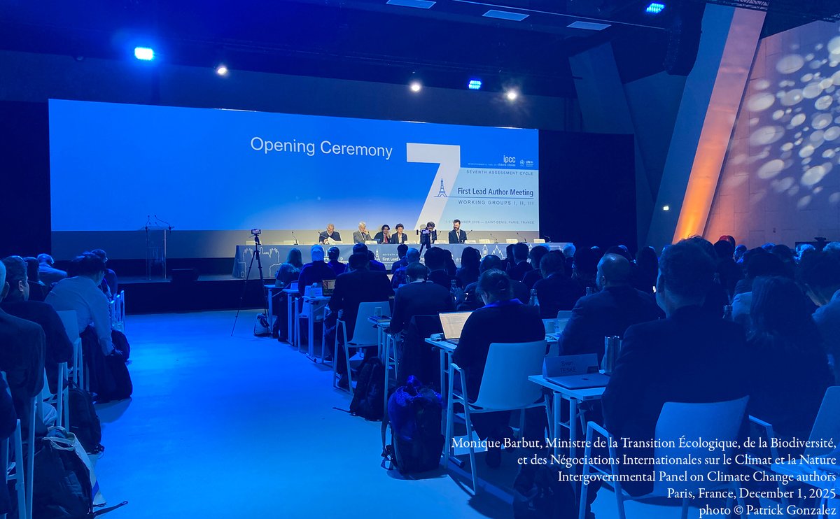 pgonzaleztweet's tweet image. Un grand merci à la France pour l’accueil chaleureux du Groupe d’experts intergouvernemental sur l'évolution du climat (GIEC) @ipcc_ch, le soutien fort aux #sciences, et l’action forte contre le #changementclimatique. Merci @ecologie_gouv @francediplo @jnbarrot @emmanuelmacron