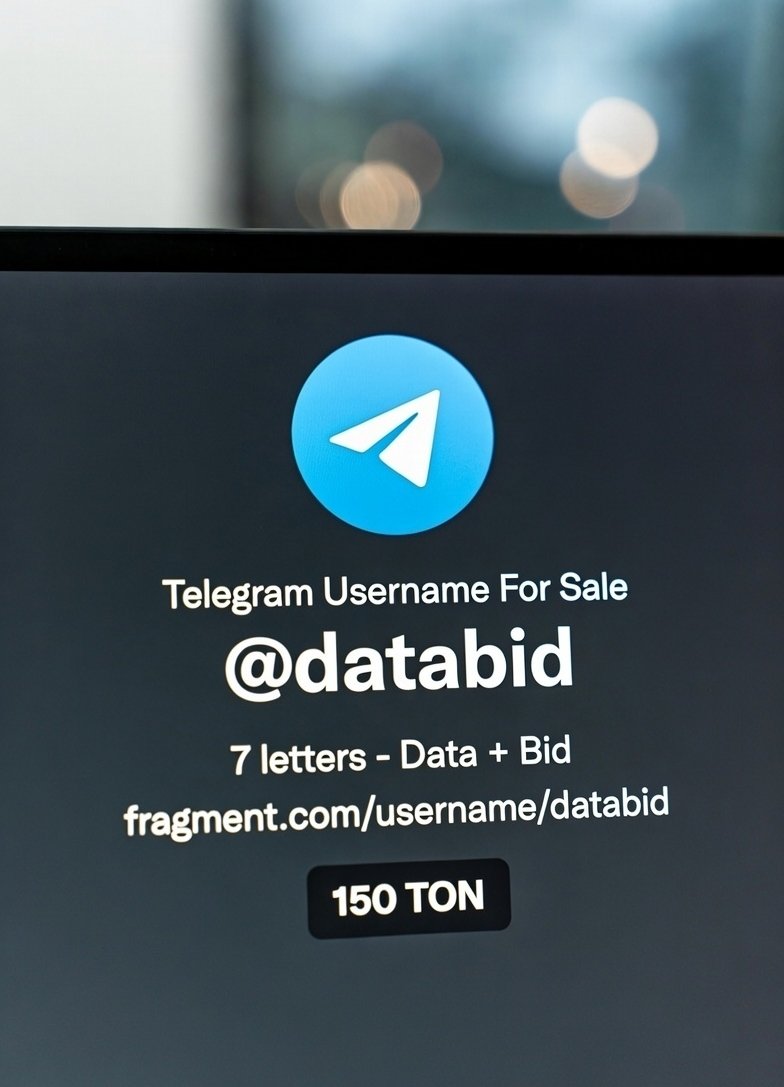 Adamz1089's tweet photo. @s0meone_u_know @databid
 TG username for sale
7 letters – Data + Bid 
Perfect for AI/Data/Web3
150 TON
https://t.co/1nlf9QdLtj #TON #Fragment #DataBid #Web3 https://t.co/n9VDZCz1bY