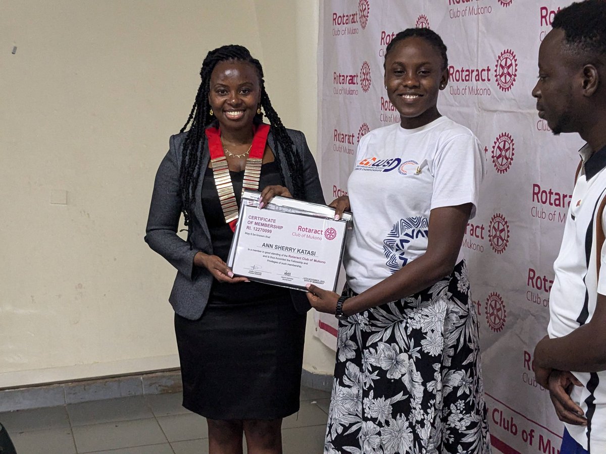 Rotaract Club of Mukono tweet media
