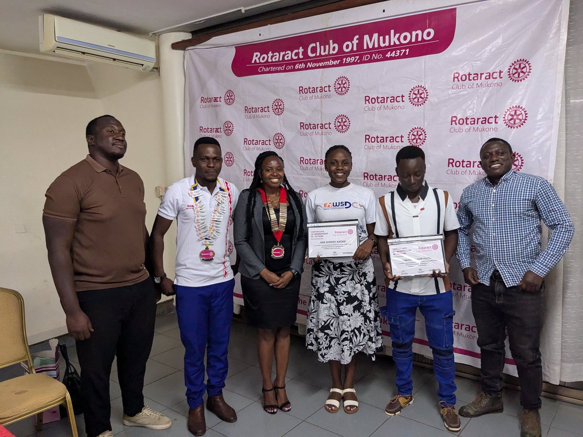 Rotaract Club of Mukono tweet media
