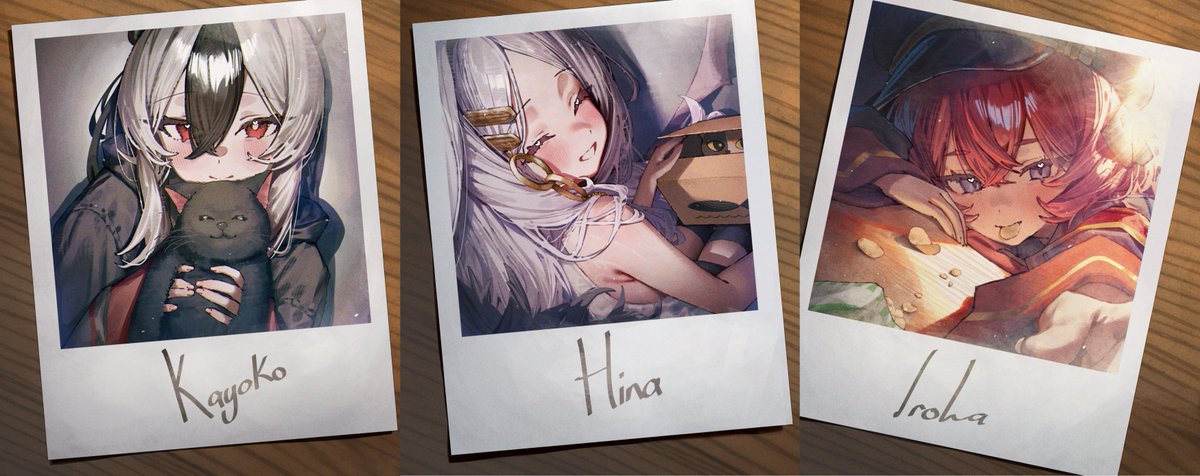 betanonbeet's tweet image. polaroid series complete

will be available for c107 🙇‍♂️🙇‍♂️