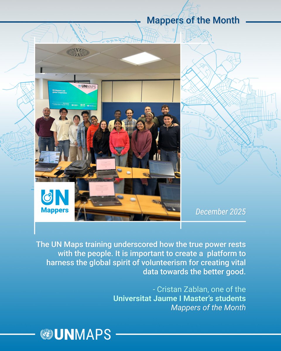 UN Mappers tweet media