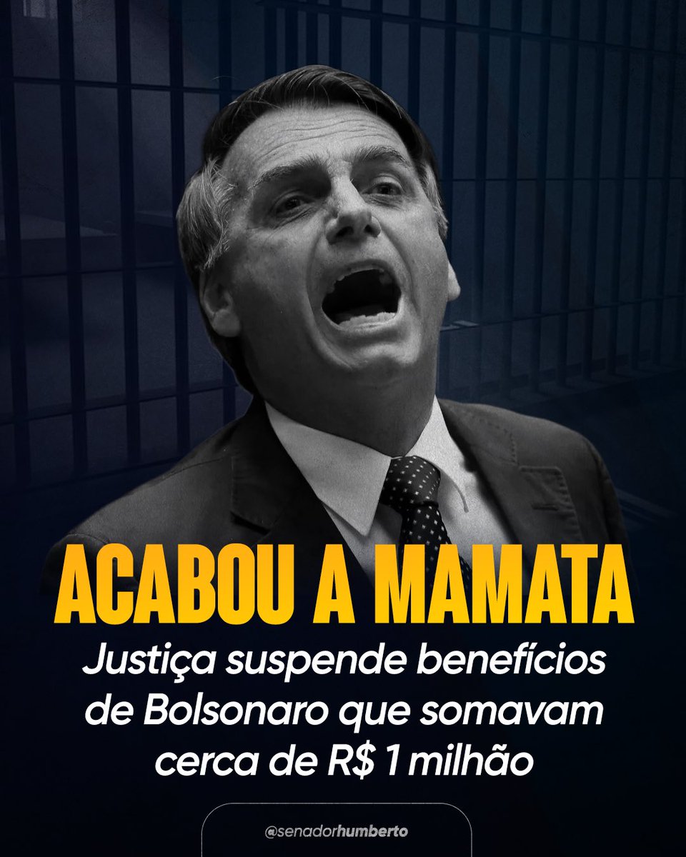 Sem assessores, motoristas ou carros oficiais: a Justiça Federal suspendeu os benefícios vitalícios de Bolsonaro. O juiz Pedro Pimenta aplicou a regra: quem está preso por tentativa de golpe não pode exercer atividades públicas. Um contraponto necessário às manobras no Congresso.