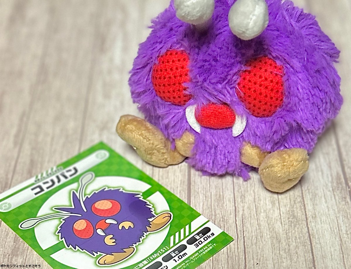 初版タグ付】ポケモンフィット My151 ディグダ＆イシツブテ セット