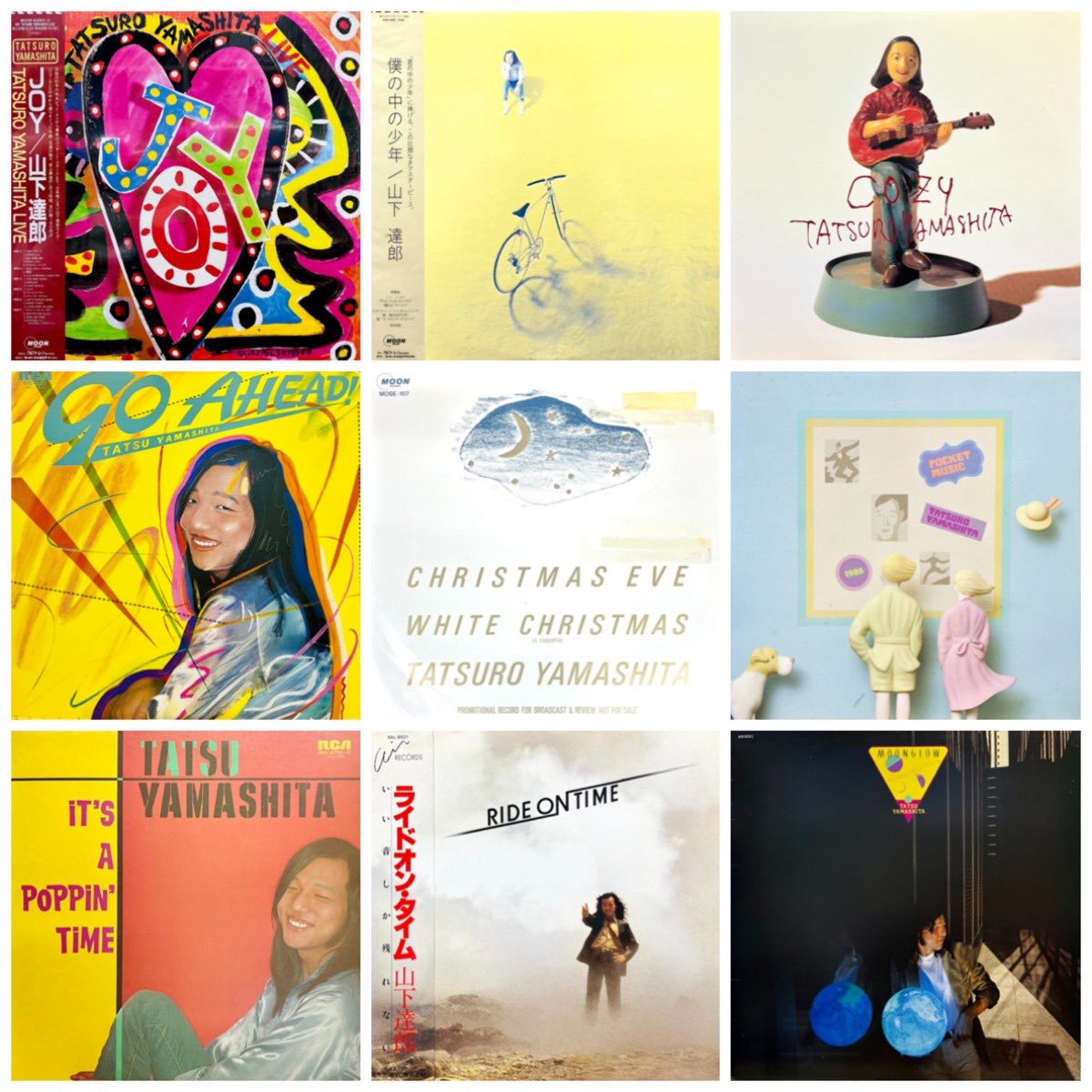 山下達郎 入荷‼️ ))) 山下達郎のレコードが まとまって入荷しましたー