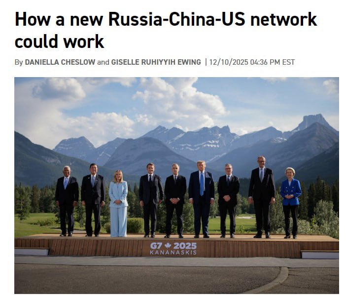 AlternateMediaX's tweet photo. ๐จ Breaking: Reports say the Trump administration is exploring a โCore 5โ as a potential G7 alternative- including:
๐บ๐ธ USA | ๐จ๐ณ China | ๐ท๐บ Russia | ๐ฎ๐ณ India | ๐ฏ๐ต Japan
Idea is under discussion, not official yet.
#Core5 #G7Alternative #Geopolitics https://t.co/yCUlqIMh4J