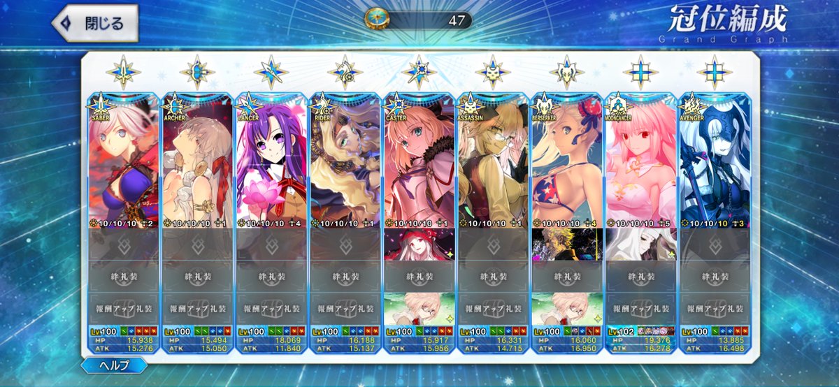 取り急ぎ埋めてきた💦
Wカーマも配置したかったけど効率には抗えなかった😇