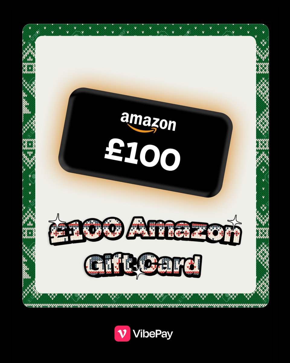 VibePay's tweet image. Amazon girlies, tech bros, last-minute shoppers… Day 4 is for YOU 📦🔥

Whether you’re shopping for your fam, your mates, Secret Santa, or yourself (we won't judge)… We've got you covered 🎁✨📦

To enter:
👉 Follow @VibePay
❤️ Like this post
💬 Comment what you'd buy
🔁…
