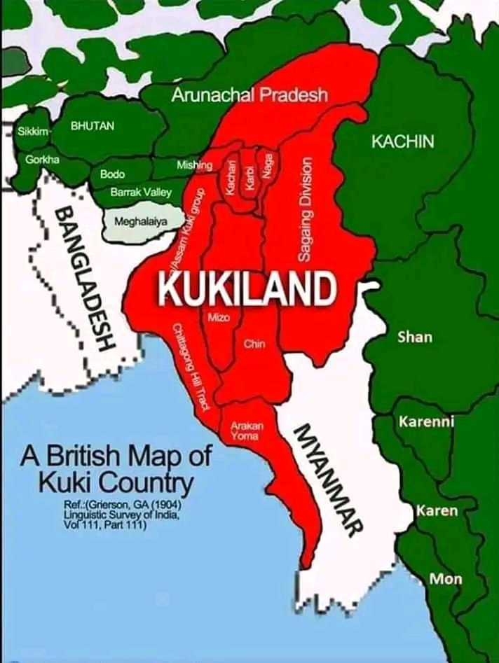 themneithe74509's tweet image. Protecting our roots! The Kuki history documented in ancient texts like the Mahabharata &amp;amp; Tripura Rajmala (6th century) &amp;amp; the 1904 British Govt recognition of 'Kuki Country' are part of our identity. Let’s preserve this heritage, no erasures to Zo, Zoland, or Zalengam.