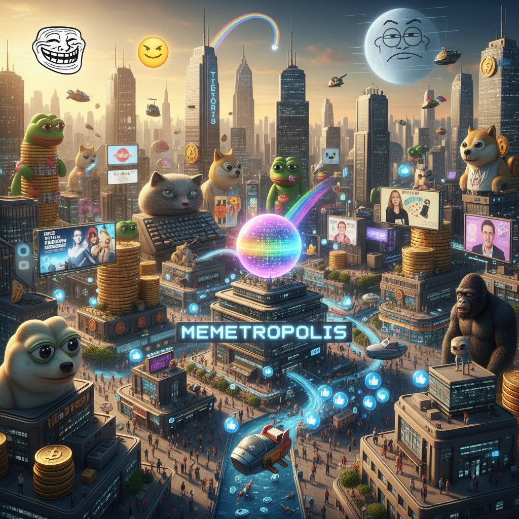 Memetropolis is redefining what meme infrastructure should look like.
<a href="/memetropolis_ai/">MEMETROPOLIS</a> is a long term omnichain framework built to unify fragmented ecosystems and enable seamless movement across major chains like <a href="/solana/">Solana</a>, <a href="/ethereum/">Ethereum</a>, <a href="/base/">Base</a>, <a href="/arbitrum/">Arbitrum</a>, and more.

By removing the