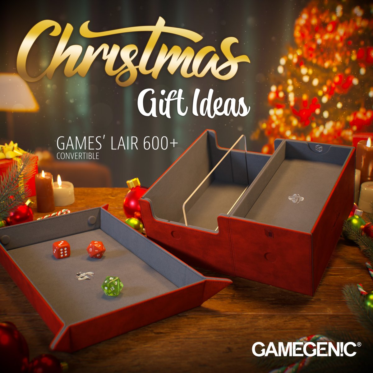 Gamegenic_'s tweet photo. The Games' Lair 600+ is the perfect companion for a game night! It safely transports and stores a large number of cards and tokens, and its ingenious magnetic cover converts into a dice tray.💡
🌍MSRP: 79,99 €/$
🇺🇸MSRP USA: 89,99 $
#gamegenic #gameslair https://t.co/Hx60ujx2k3