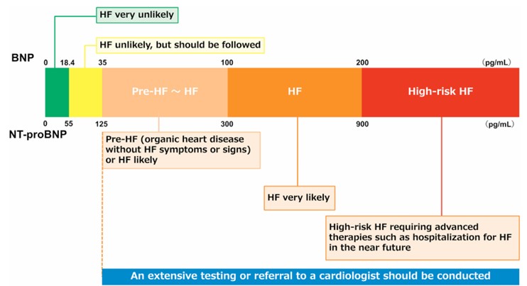 🆕 Cómo interpretar NT-proBNP: Rangos, ARNI y monitorización en serie.

📕 J Card Fail
🔓 Resumen del artículo en: cardioteca.com/insuficiencia-… 

BNP/NT-proBNP, claves en IC:
✅ Sospecha: BNP ≥35 o NT-proBNP ≥125
⚠️ Muy probable: BNP 100–<200 / NT-proBNP 300–<900
🚨 Alto riesgo: BNP