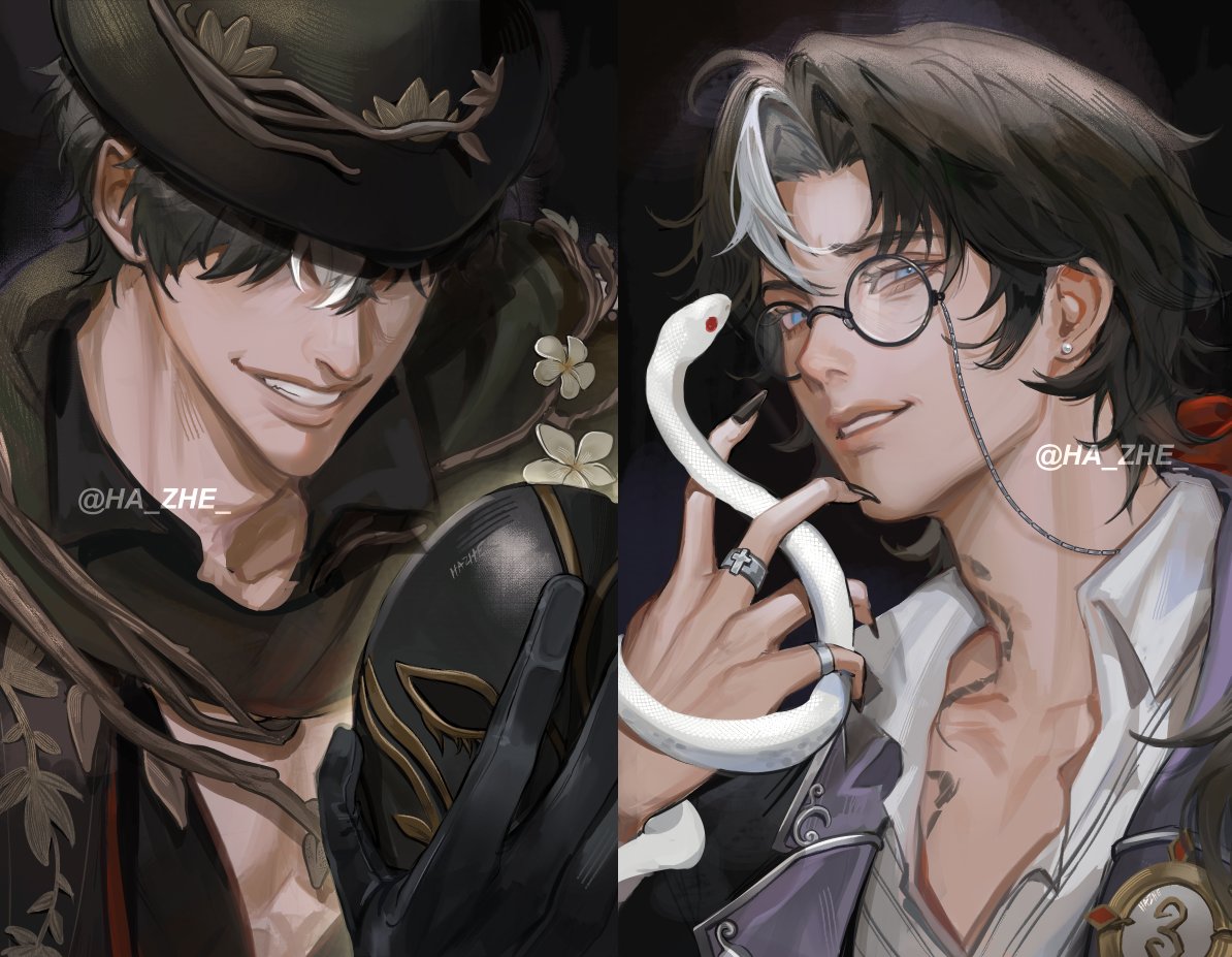 HA_ZHE_'s tweet photo. RoseDM #jackjos #リパジョゼ https://t.co/N9anZJFotO