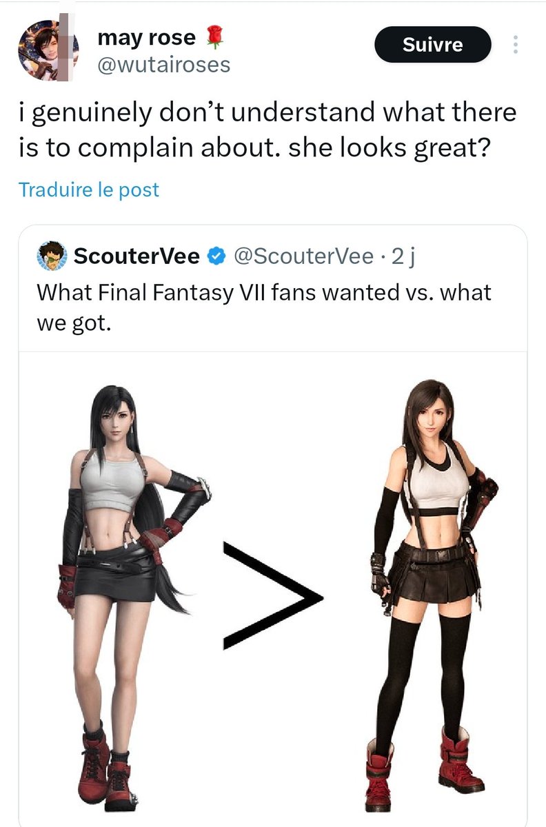 Once_A_Light's tweet image. All this gooner meltdown over minor details like a pair of high socks, an additional sport bra, safety shorts and brown hair??? LMFAOOO