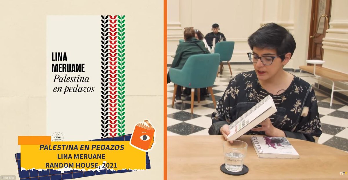 Alia Trabucco recomienda el libro "Palestina en Pedazos", de Lina Meruane: "Es un libro para seguir pensando el genocidio que está perpetrando Israel en Palestina y que nos otorga herramientas para seguir oponiéndonos". youtu.be/66g_l8z7dJ4?si…