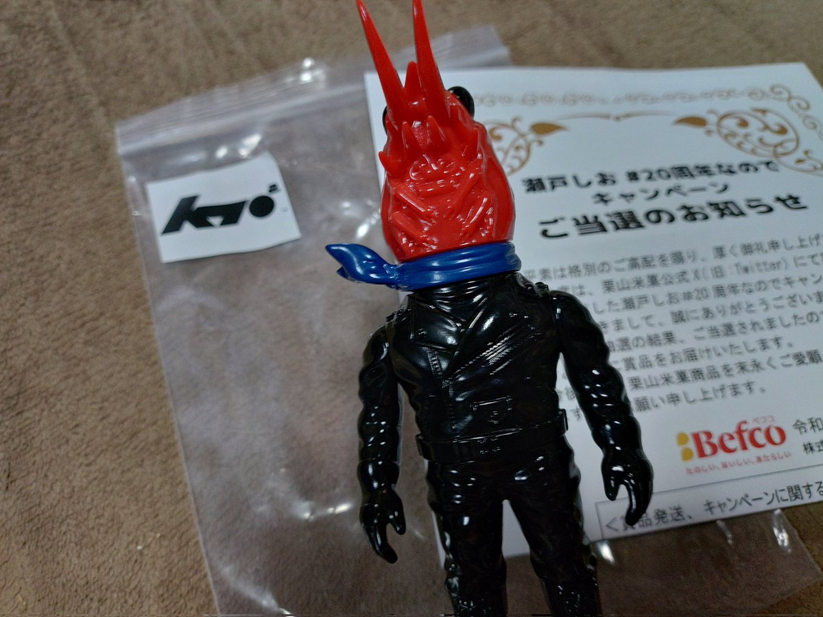 これ当たってしまった・・・！！ 凄い嬉しい〜！！ 市販のライダーや