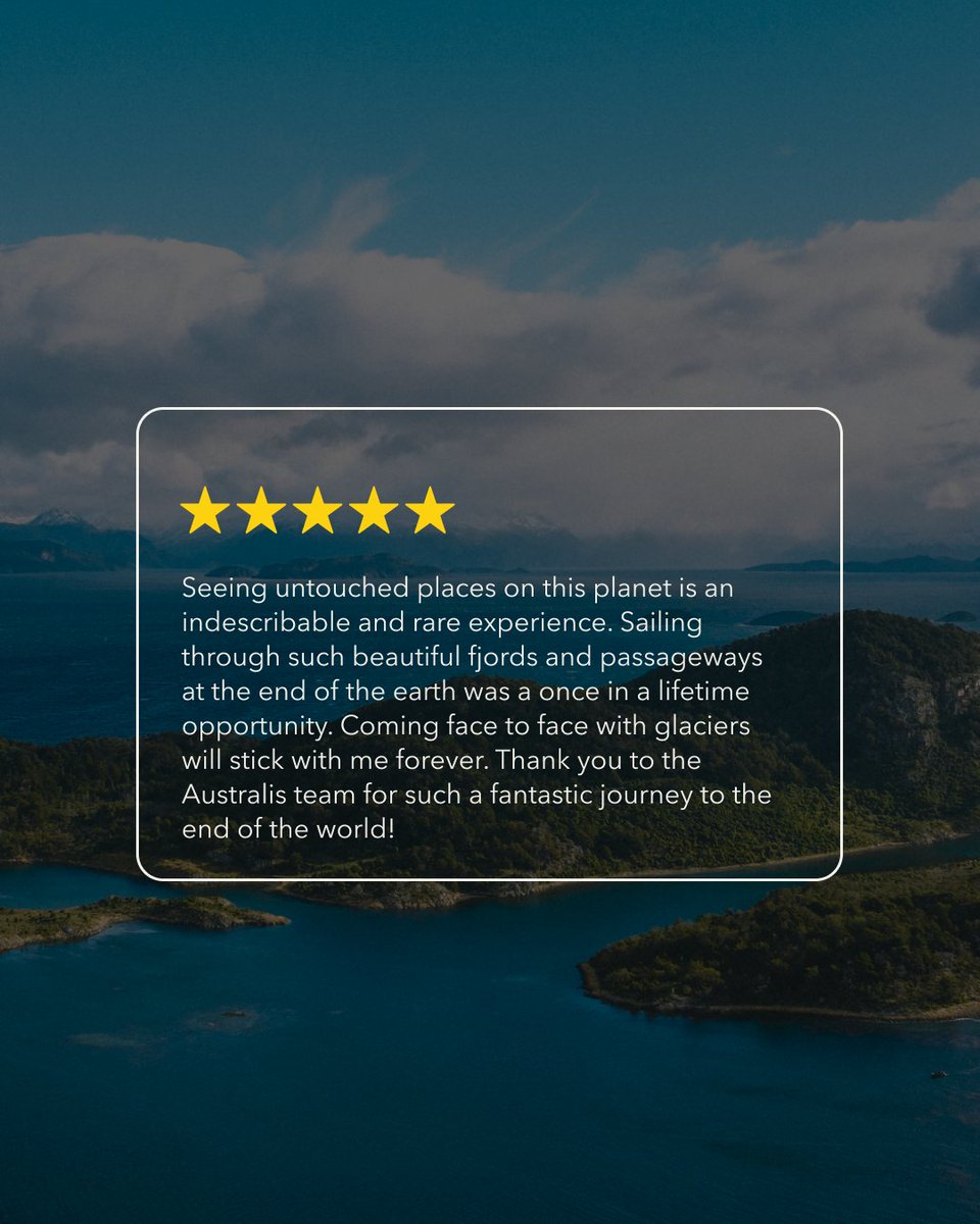 AustralisEXP's tweet image. From the Ventus to the Stella, travelers from around the world are experiencing the wonders of Patagonia firsthand, and their words say it all: glaciers that take your breath away, fjords that inspire awe and a crew that makes every moment feel seamless and unforgettable.🚢
